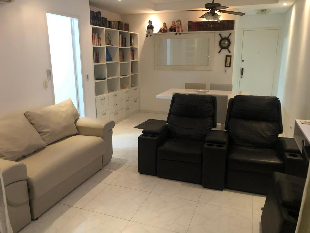 Apartamento com Varanda e Suíte Enseada Guarujá Exterior foto