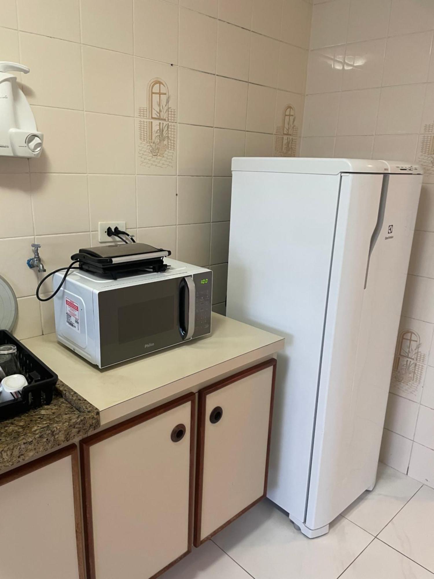 Apartamento com Varanda e Suíte Enseada Guarujá Exterior foto
