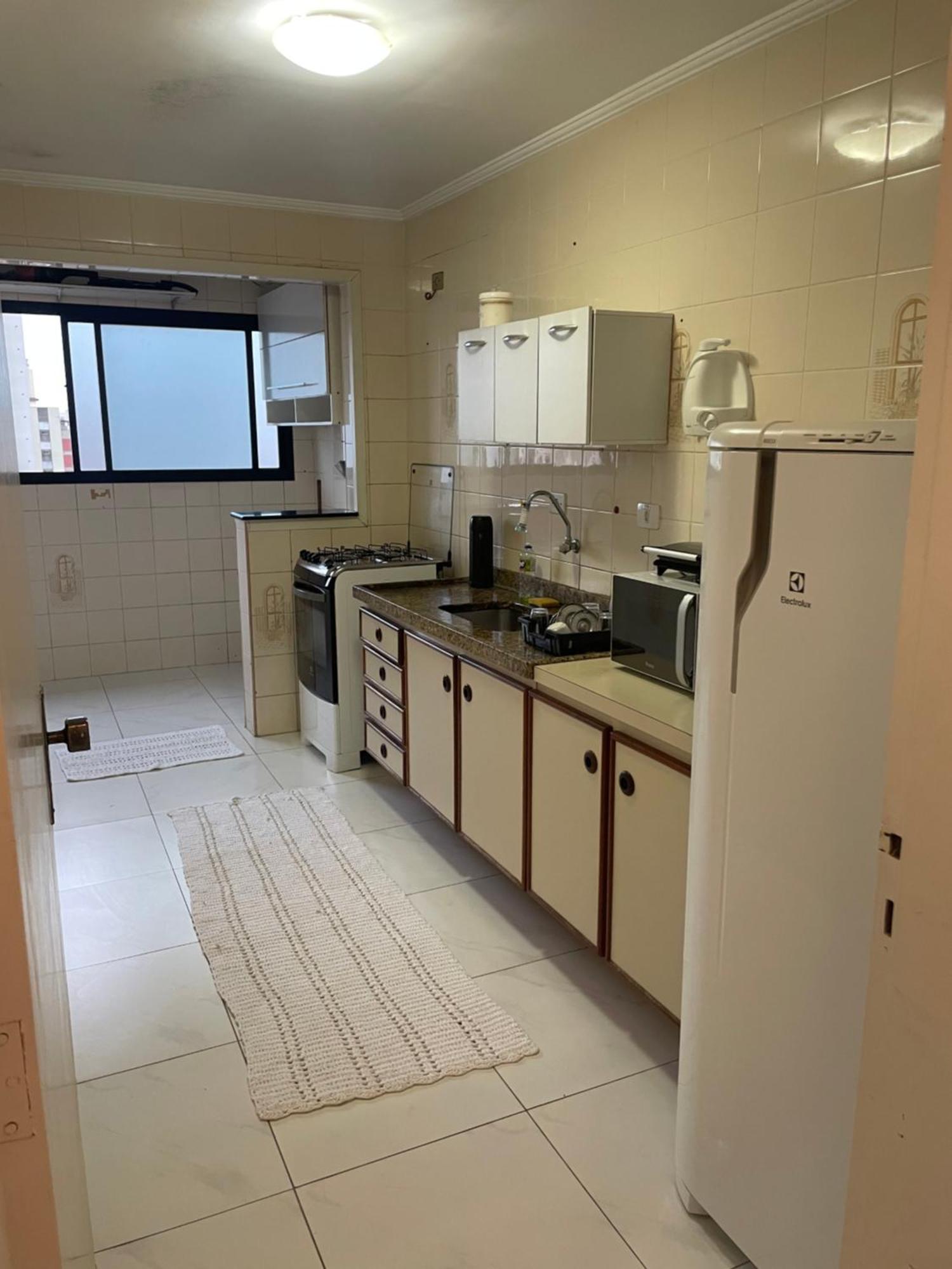 Apartamento com Varanda e Suíte Enseada Guarujá Exterior foto